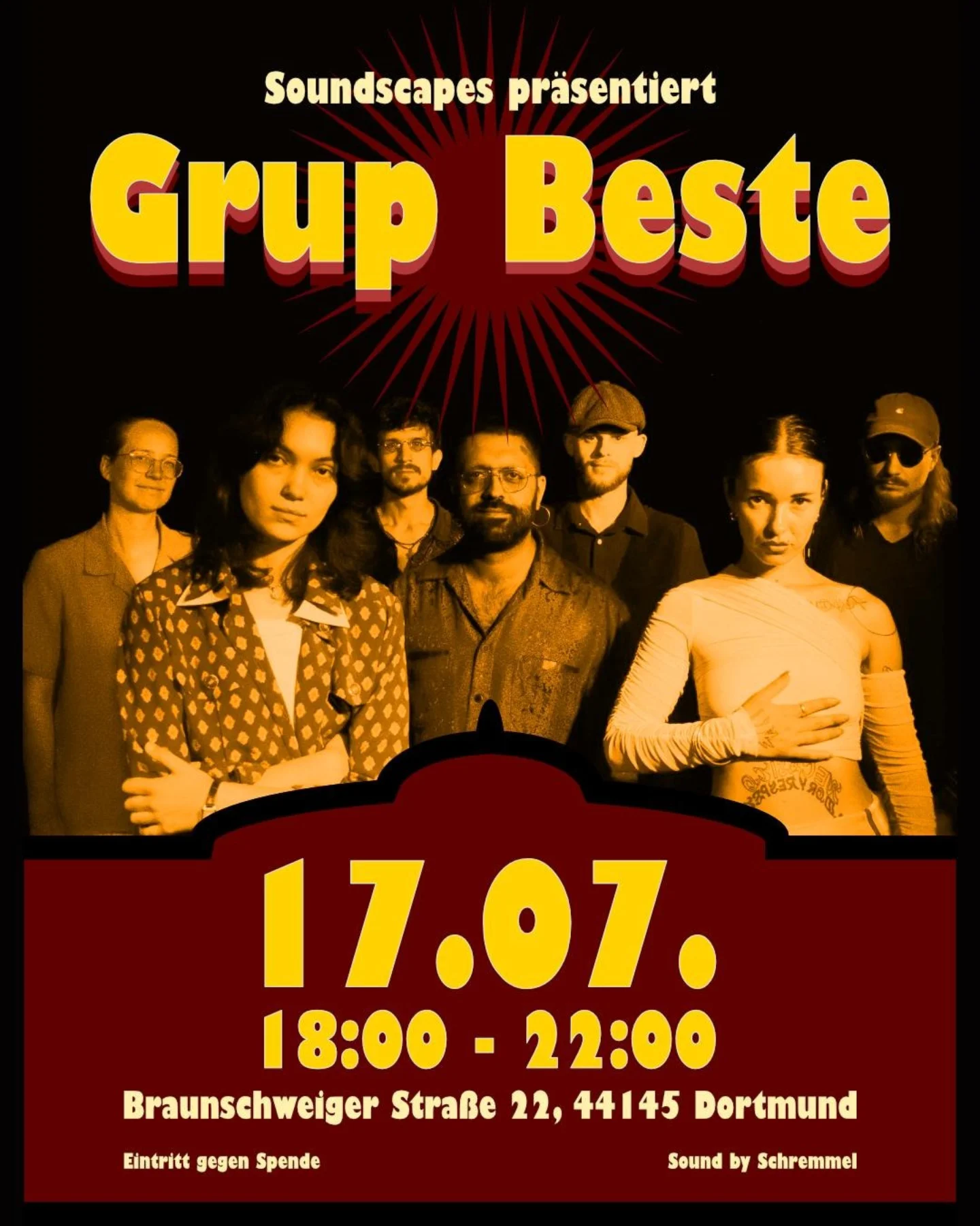 Dings e.V. pres. Soundscapes – Grup Beste – 17,07,2026 – Bild 1
